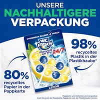 Toiletsteen Kraft Aktiv Citroen, 2 st