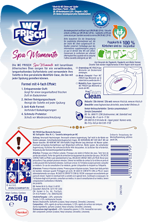 Toiletsteen Spa Moments Harmony, 2 stuks