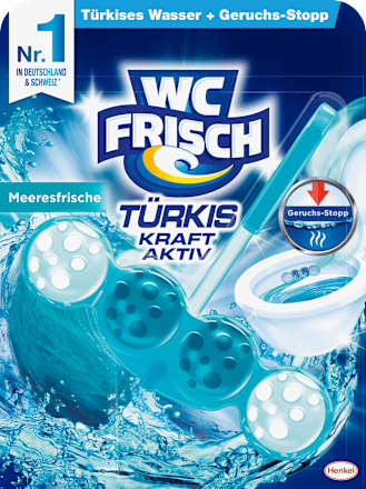 Toiletsteen Turquoise Power Actieve Zee Frisheid, 1 st.