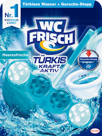 Toiletsteen Turquoise Power Actieve Zee Frisheid, 1 st.