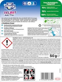 WC-Stein Türkis Selbst Aktiv Meeresfrische, 1 St