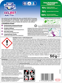 WC-Stein Violett Selbst Aktiv Magnolie, 1 St
