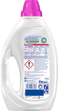 Colorwaschmittel Gel, 22 Wl Weißer Riese