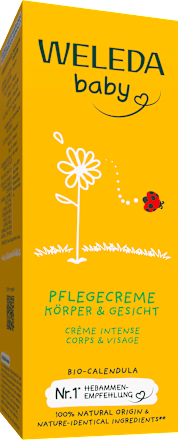 Baby Pflegecreme Körper & Gesicht Calendula, 75 ml