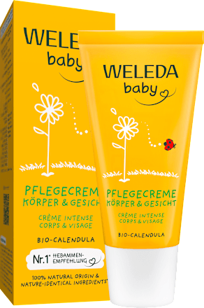 Baby Pflegecreme Körper & Gesicht, Reisegröße, 30 ml