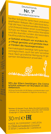 Wundschutzcreme Calendula, Reisegröße, 30 ml