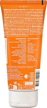 Douchecrème Vitality duindoorn, 200 ml