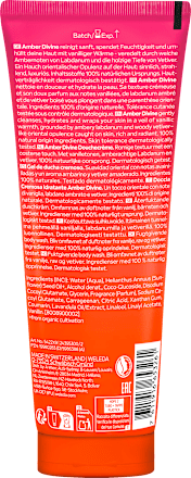 Duschcreme Amber divine, 200 ml