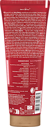 Douchecrème Very Cherry, 200 ml