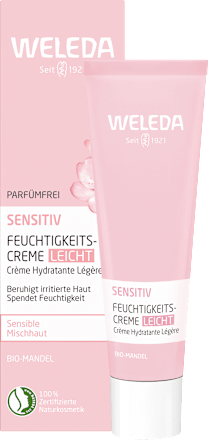 Feuchtigkeitscreme Leicht Sensitiv Mandel, 30 ml