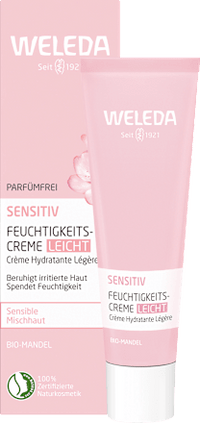 Feuchtigkeitscreme Leicht Sensitiv Mandel, 30 ml