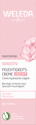 Feuchtigkeitscreme Leicht Sensitiv Mandel, 30 ml