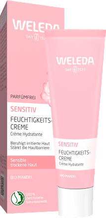 Hydraterende crème gevoelige amandel, 30 ml