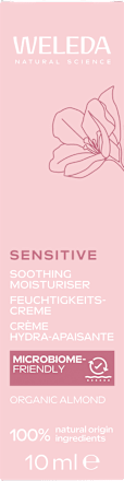Feuchtigkeitscreme sensitive, Reisegröße, 10 ml
