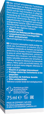 Fußcreme, Fußbalsam, 75 ml