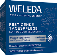 Verstevigende gezichtscrème met blauwe gentiaan en edelweiss, 40 ml