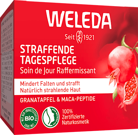 Verstevigende gezichtscrème met granaatappel- en macapeptiden, 40 ml