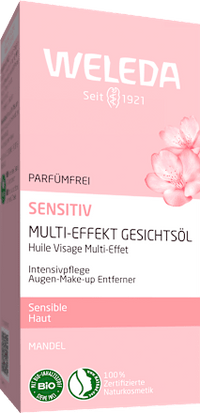 Multi-effect Gevoelige Amandel Gezichtsolie, 50 ml