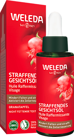 Verstevigende granaatappel gezichtsolie, 30 ml