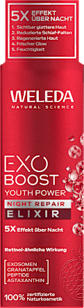 Gesichtsserum Nacht Granatapfel EXO Boost Youth Power Night Repair Elixier, 30 ml