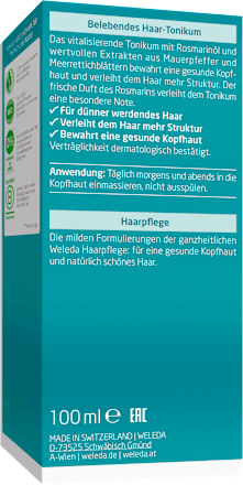 Haartonicum Verkwikkende Rozemarijn Haartonicum, 100 ml