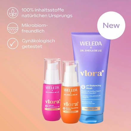 Intimpflege Waschlotion vlora+, 200 ml