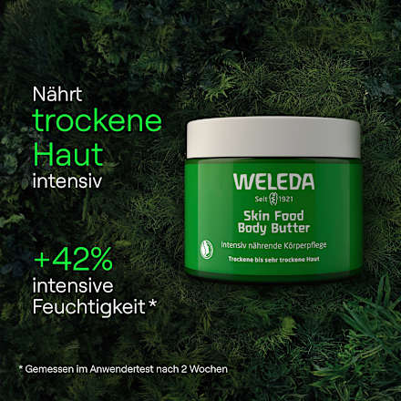 Bodybutter Skin Food in een glazen pot, 150 ml