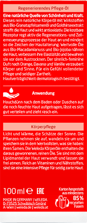 Körperöl Granatapfel-Regenerations-Öl, 100 ml