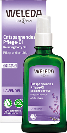Lichaamsolie Lavendel Ontspanningsolie, 100 ml