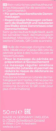 Damm Massageöl Mama, 50 ml