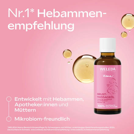 Pflegeöl Mama Brustmassage, 50 ml