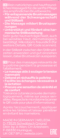 Pflegeöl Mama Brustmassage, 50 ml