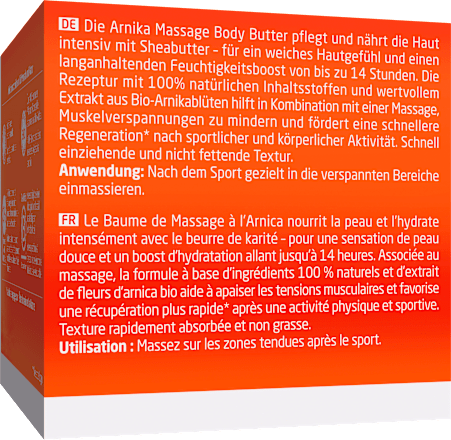 Massage Body Butter Arnika, 150 ml