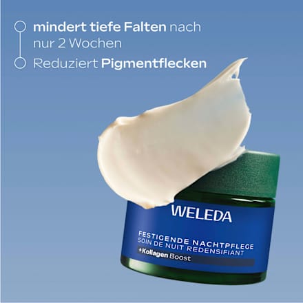 Nachtcreme festigend blauer Enzian & Edelweiß, 40 ml