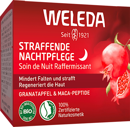 Verstevigende nachtcrème met granaatappel en maca-peptiden, 40 ml