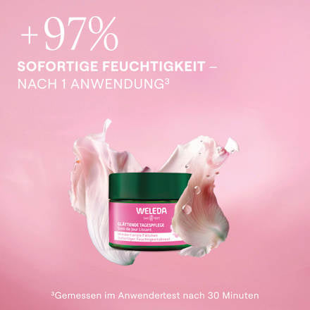 Tagescreme glättend Wildrose, 40 ml