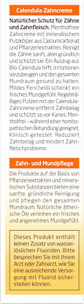 Zahnpasta Calendula fluoridfrei, 75 ml