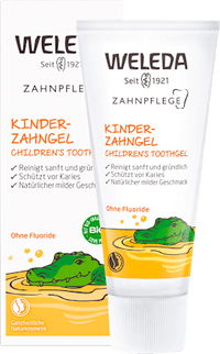 Zahnpasta Gel Kinder fluoridfrei, 50 ml