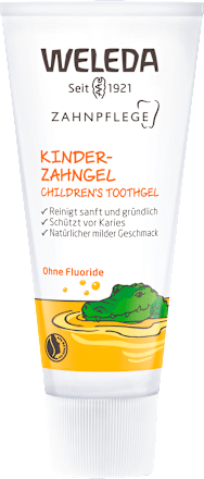 Tandpasta Gel Kinderen fluoridevrij, 50 ml