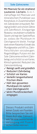 Zahnpasta Sole fluoridfrei, 75 ml