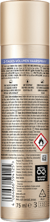 2-daagse volume haarlak, extra sterke hold, reisformaat, 75 ml