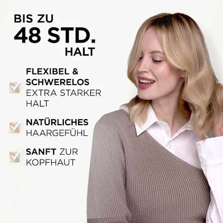 2-daagse volume haarlak, extra sterke hold, reisformaat, 75 ml