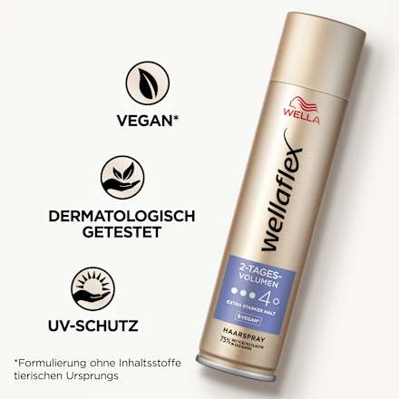 2-daagse volume haarlak, extra sterke hold, 250 ml