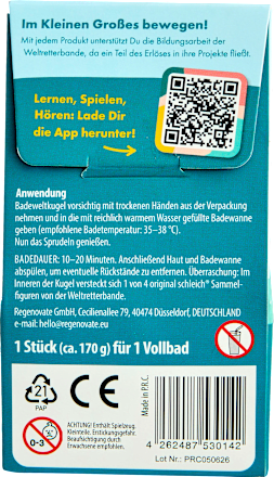 Kinder Badezusatz Weltretterbande Badewelt, 170 g