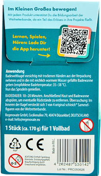 Kinder Badezusatz Weltretterbande Badewelt, 170 g