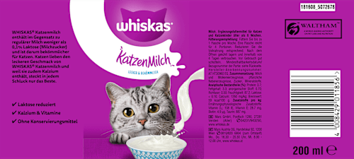 Kattenmelk, 200 ml