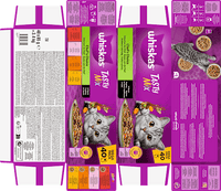 Nat kattenvoer Chef's Choice in saus, Tasty Mix Megapack (40 x 85 g), 3,4 kg