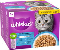 Nat kattenvoer visselectie in gelei, multipack (24 x 85 g), 2,04 kg