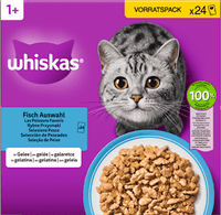 Nat kattenvoer visselectie in gelei, multipack (24 x 85 g), 2,04 kg