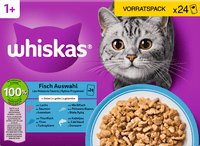 Nat kattenvoer visselectie in gelei, multipack (24 x 85 g), 2,04 kg